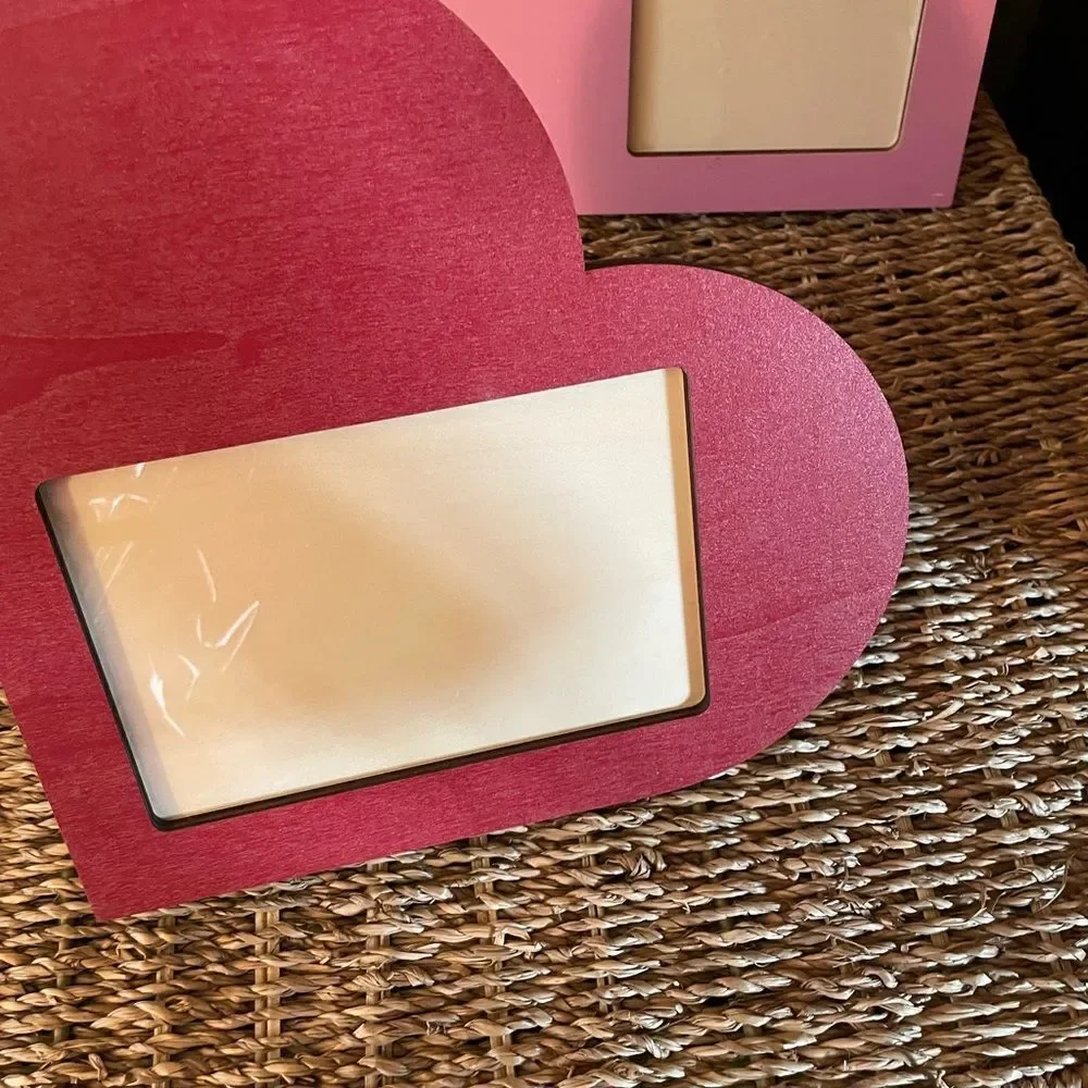 Sintuff Heart Wooden Picture Frames set of 3